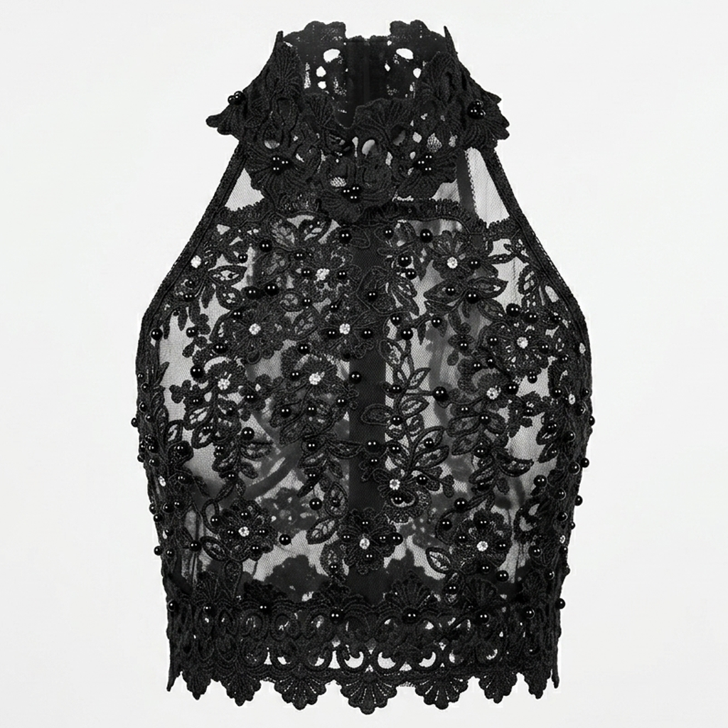 Black Lace Top