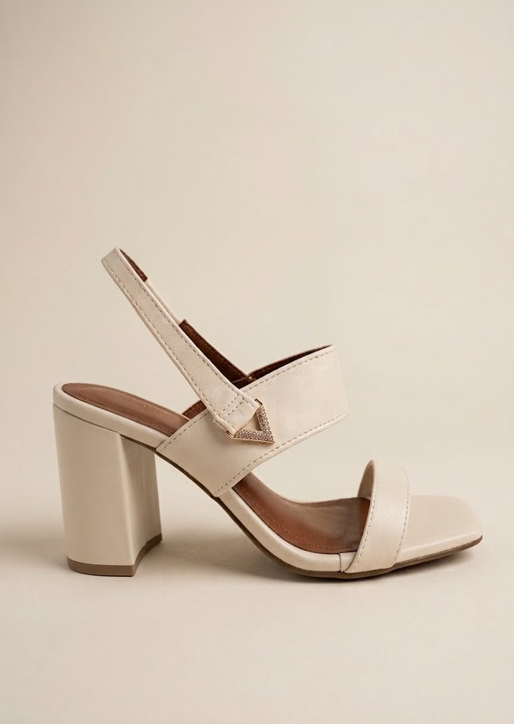 Slingback Block Heels