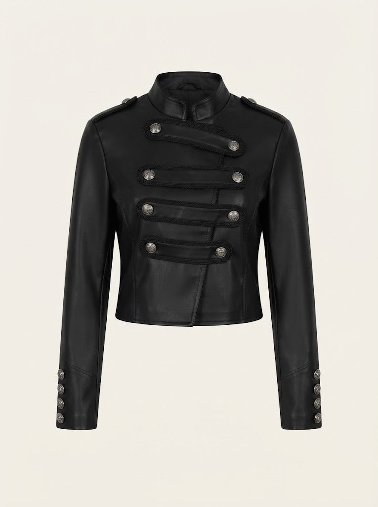 Faux Leather Jacket