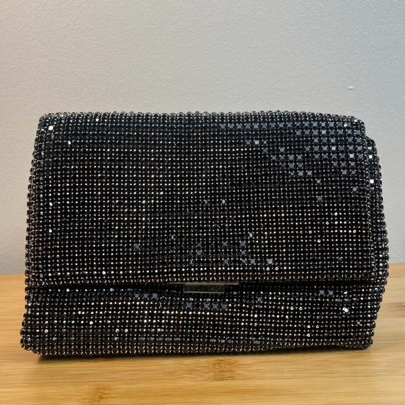 Black Studded Bag