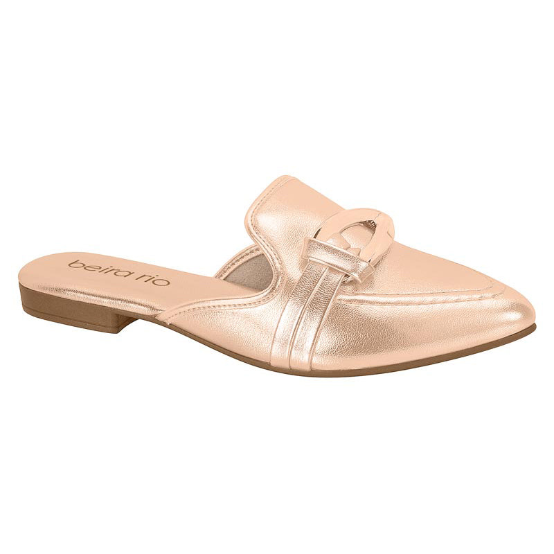 Rose Gold Slide Flats