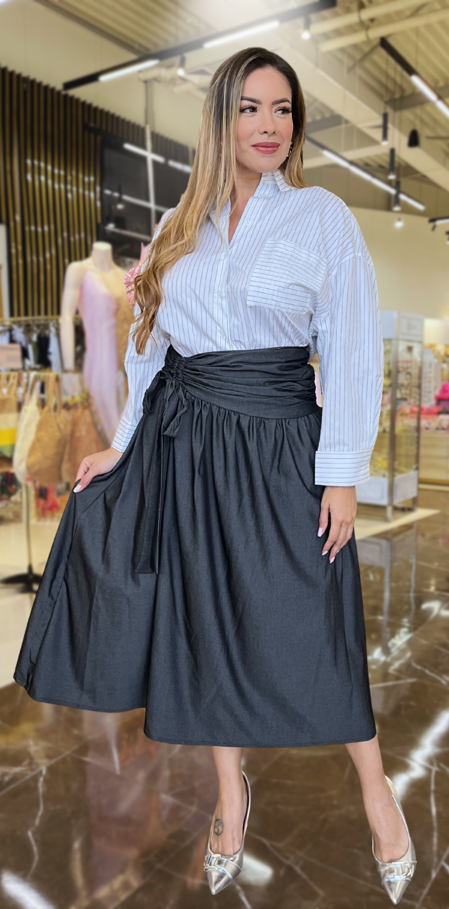 Charcoal Skirt