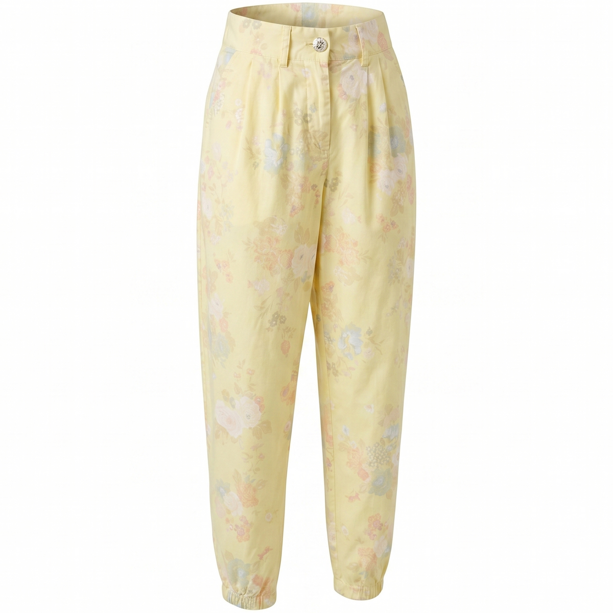 Floral Print Trousers