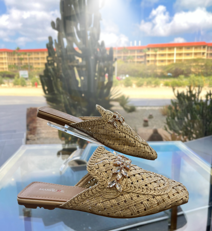Gold Slide Flats