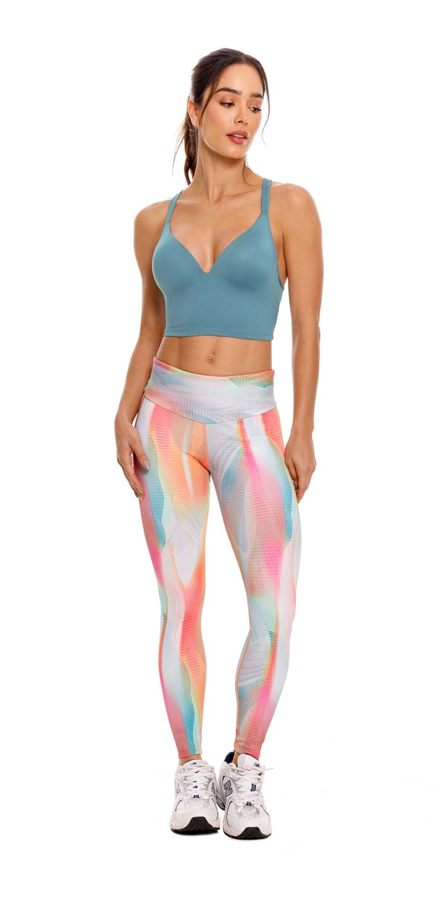 Multi Color Sports Legging