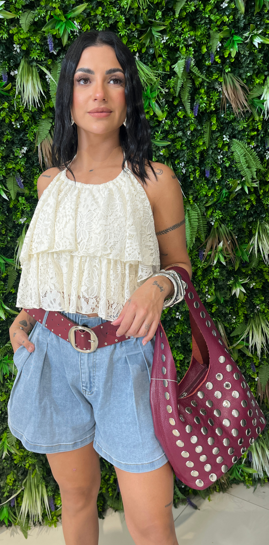 Layered Lace Top