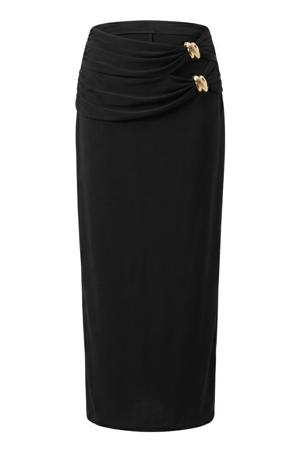 Gold Detail Long Skirt