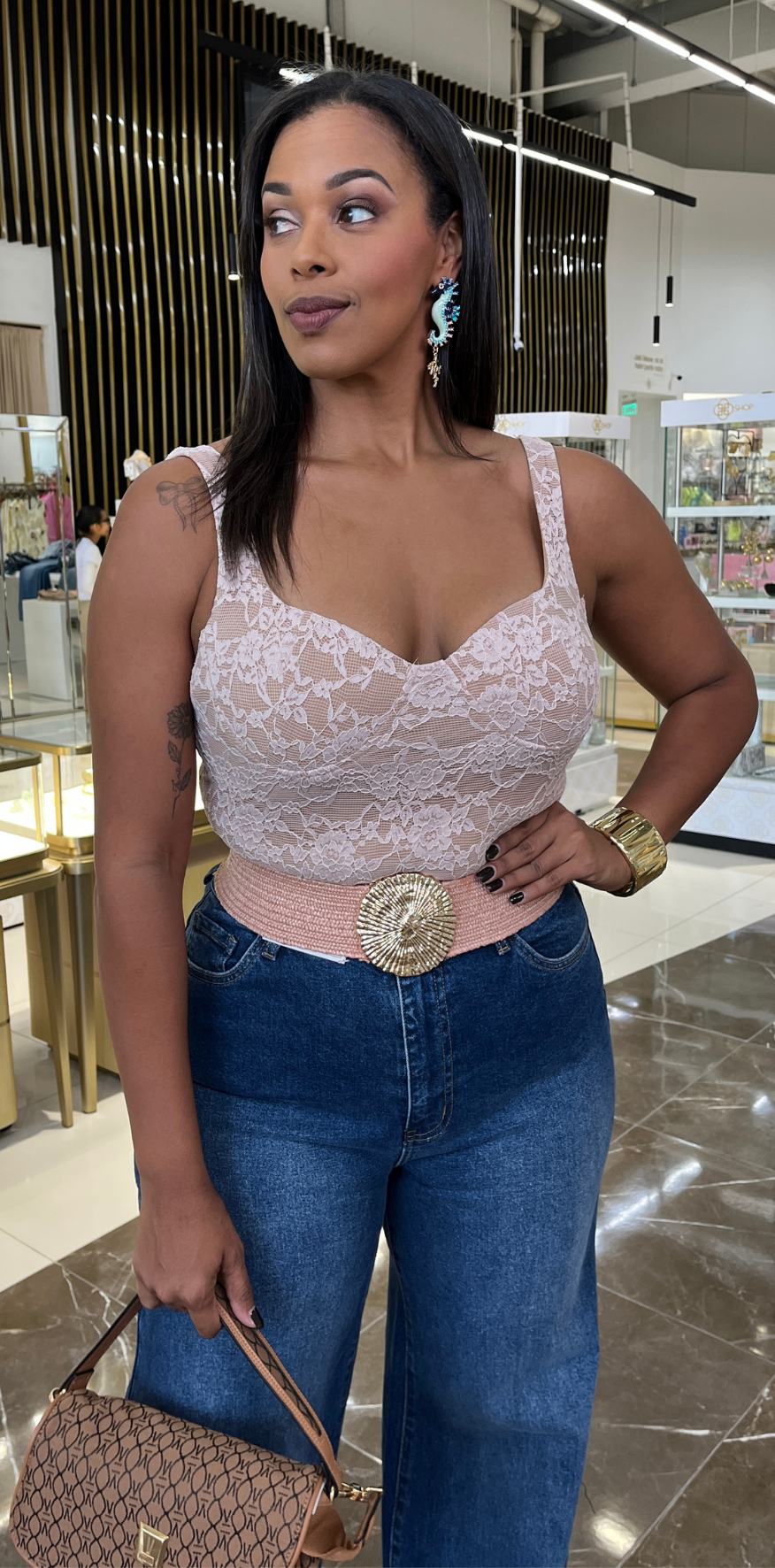 Lace Detail Bodysuit
