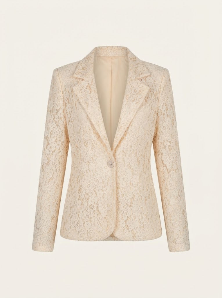 Lace Tailored Jacket