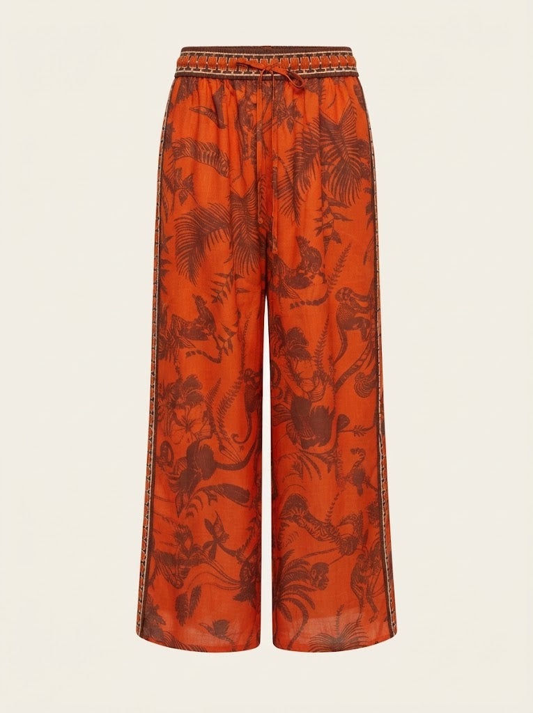 Artflow Print Pants