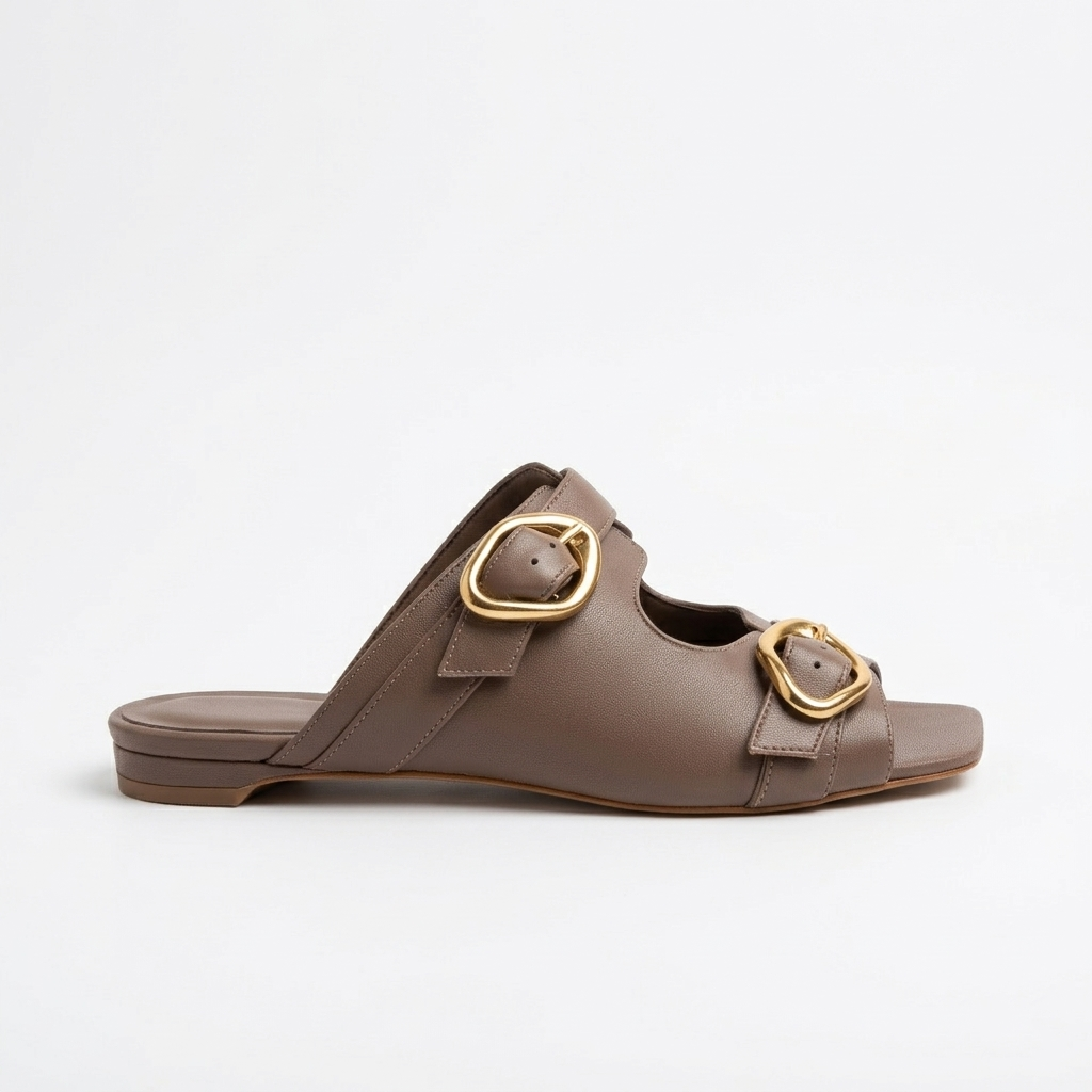 Mocha Slide Sandals