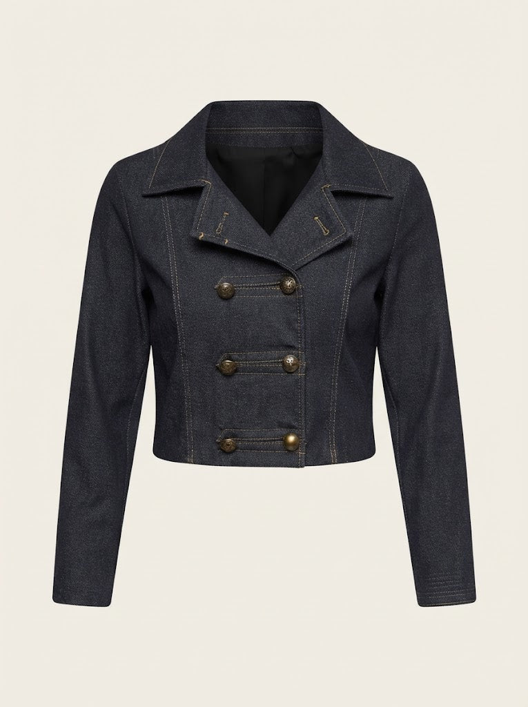 Cropped Denim Jacket