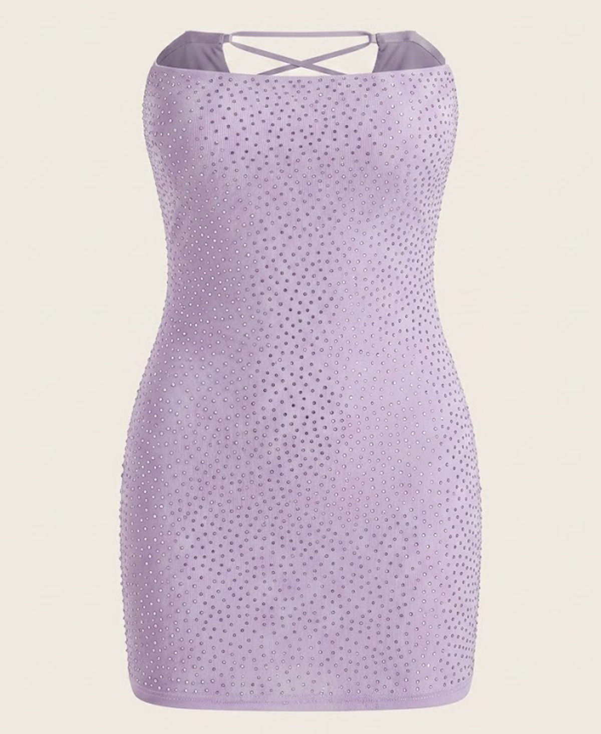 Sparkle Strapless Mini Dress