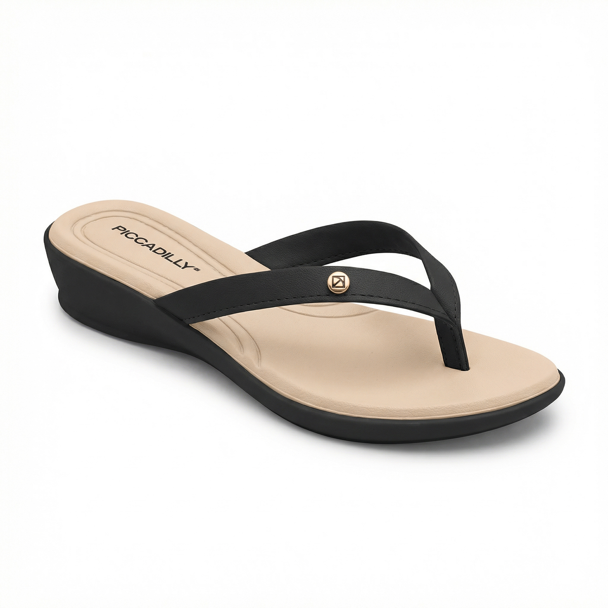 Black Slide Sandals