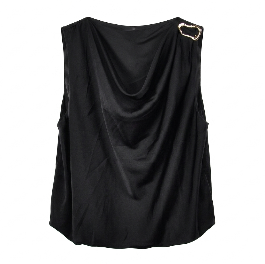 Silky Black Top