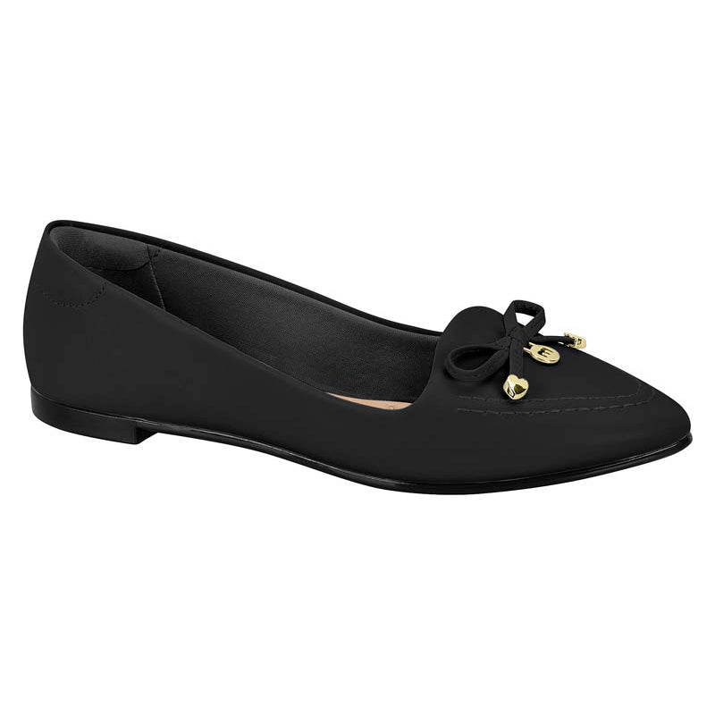 Black Bow Detail Flats