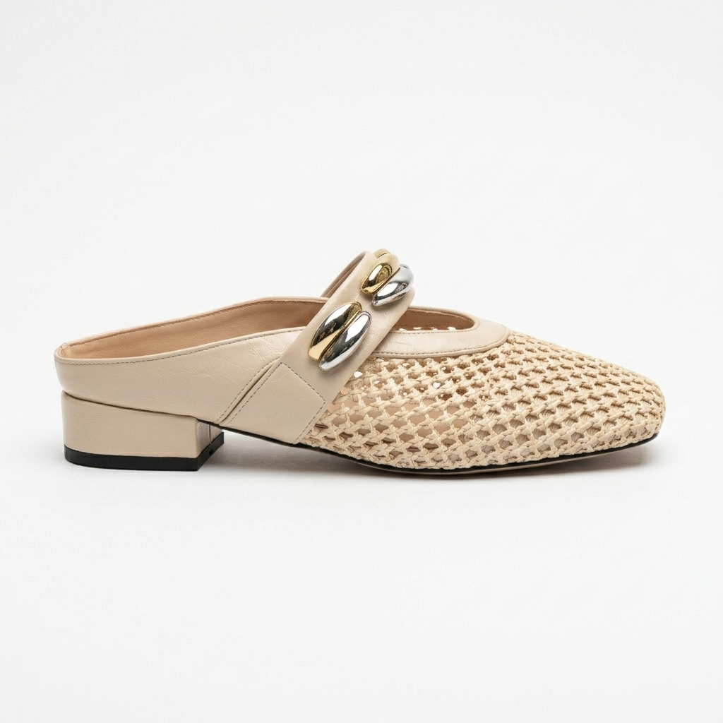 Strapped Slide Sandals