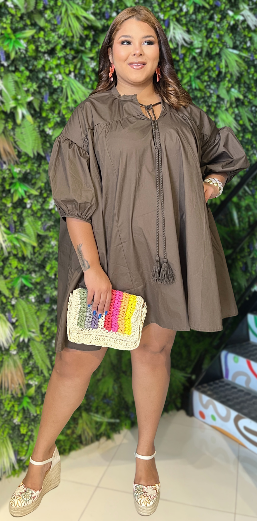 Brown Tunic Dress