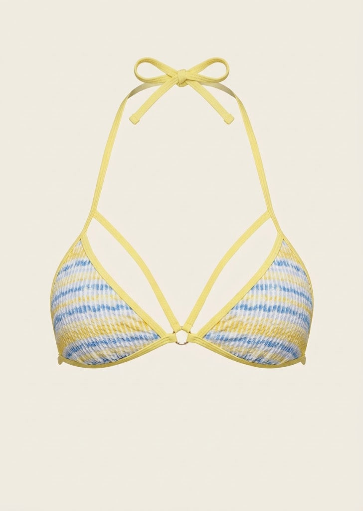 Strappy Triangle Bikini Top