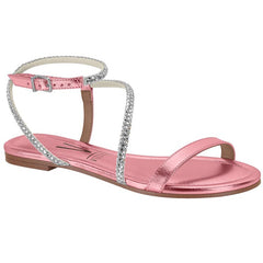 Metallic Pink Sandals