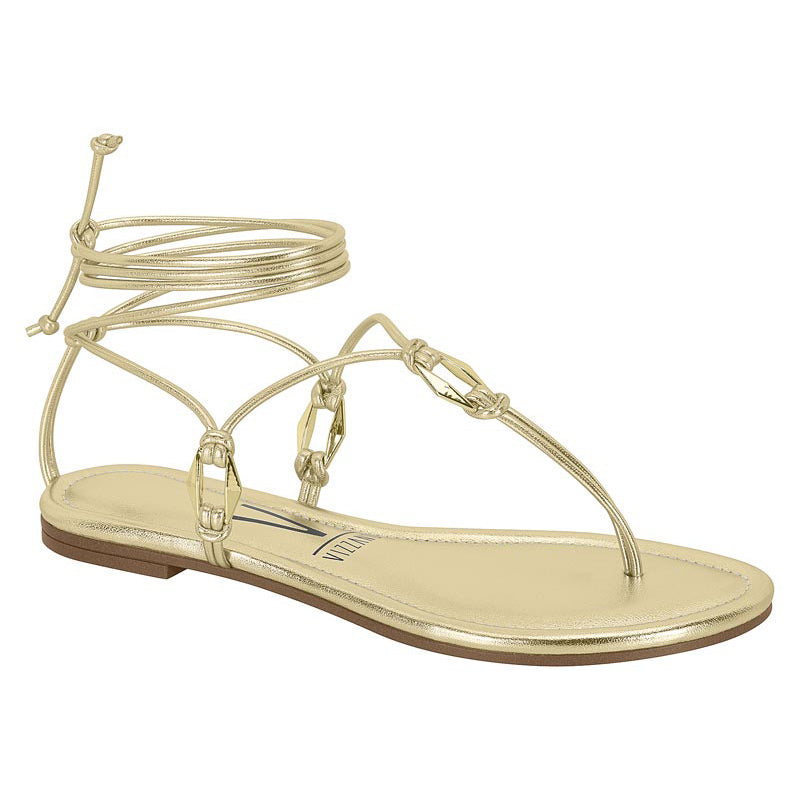 Gold Strappy Sandals