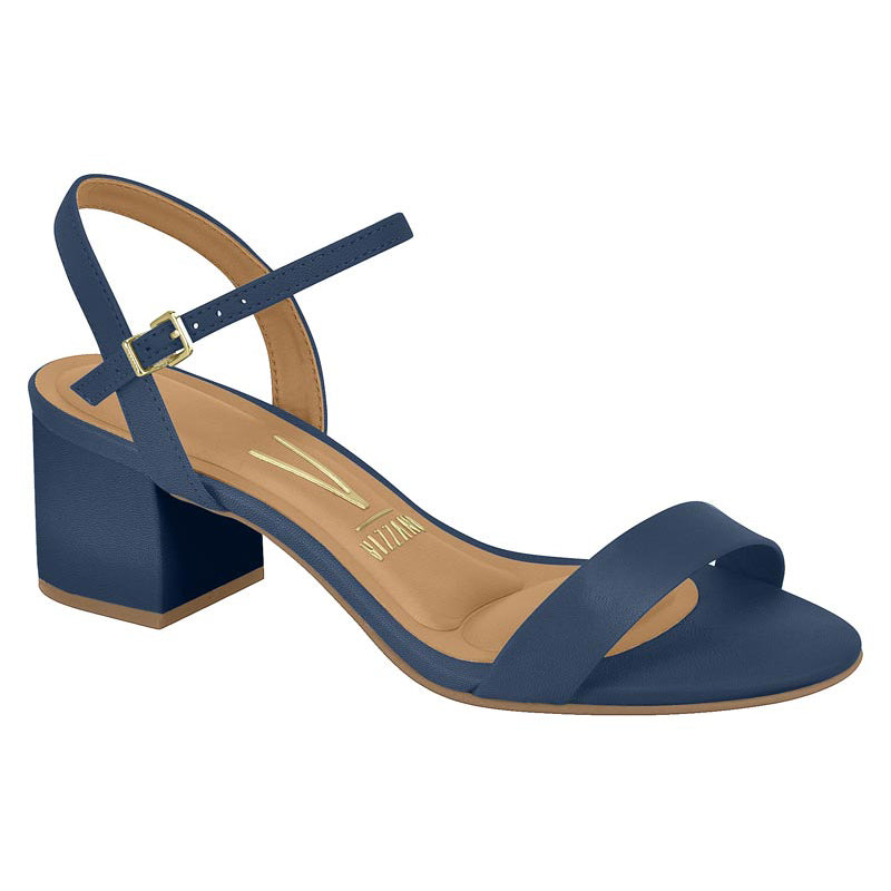 Navy Ankle Strap Heels