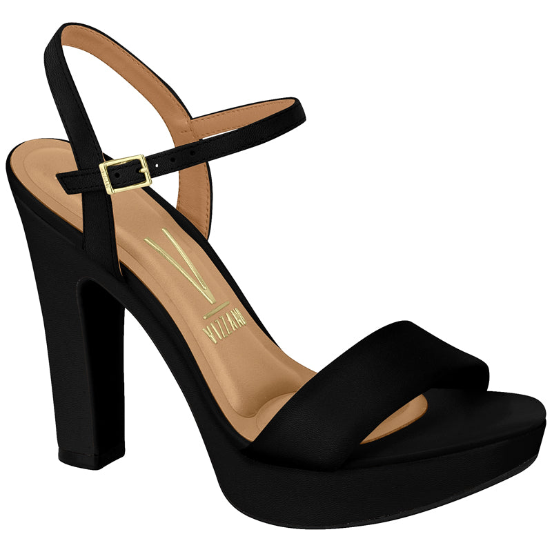 Ankle Strap Block Heels