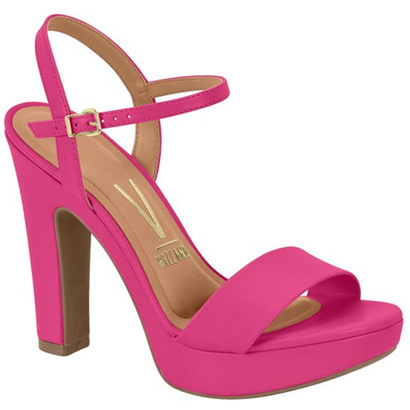 Pink Block Heels