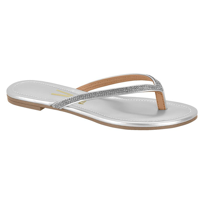 Silver Straps Sandals