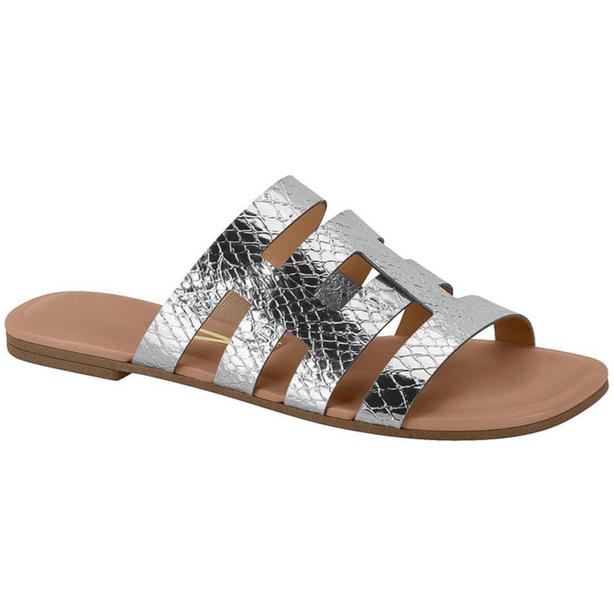 Silver Strap Sandals