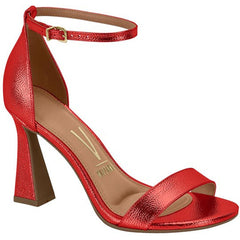 Red Ankle Strap Heels