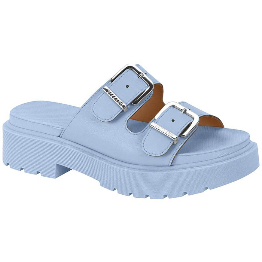 Blue Slide Sandals