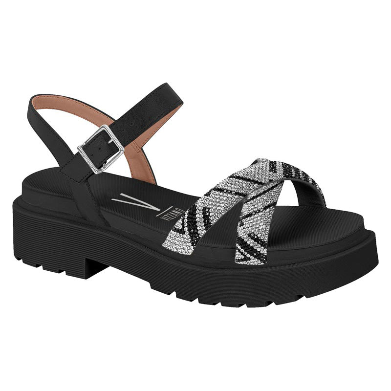 Black Chunky Sandals