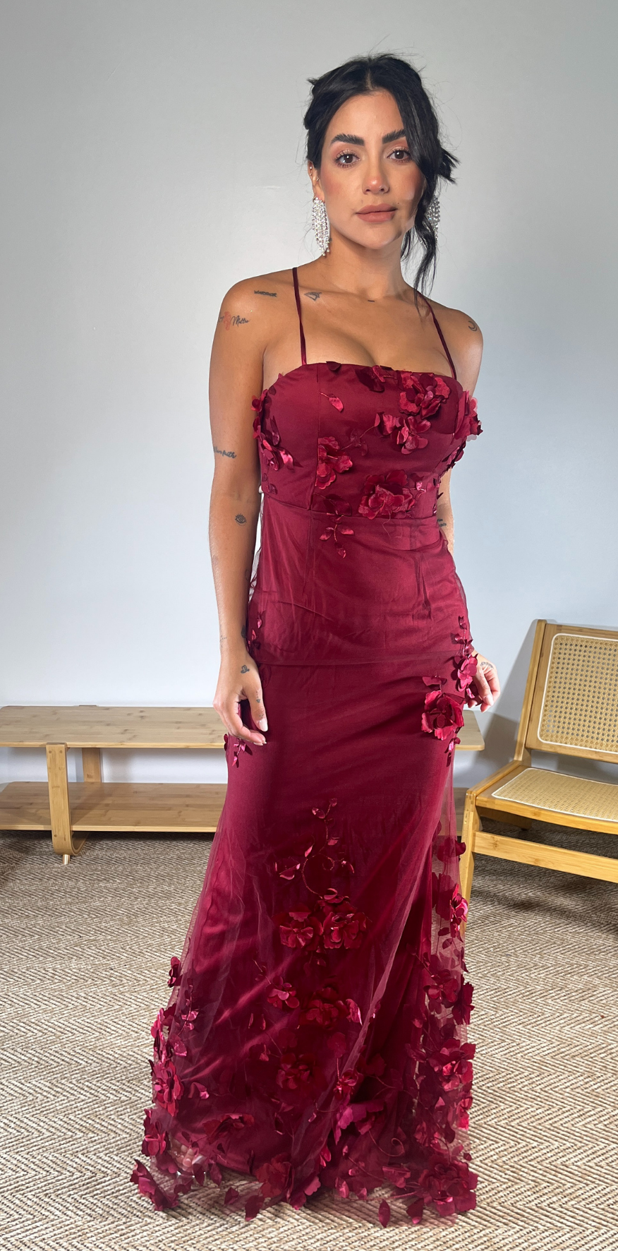 Botanical Detail Dress