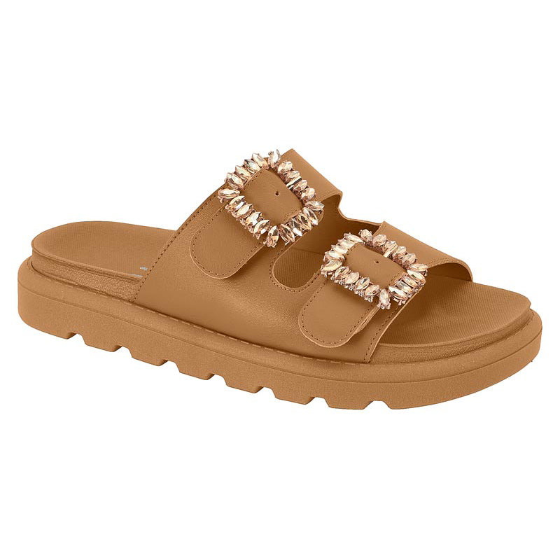 Tan Chunky Sandals