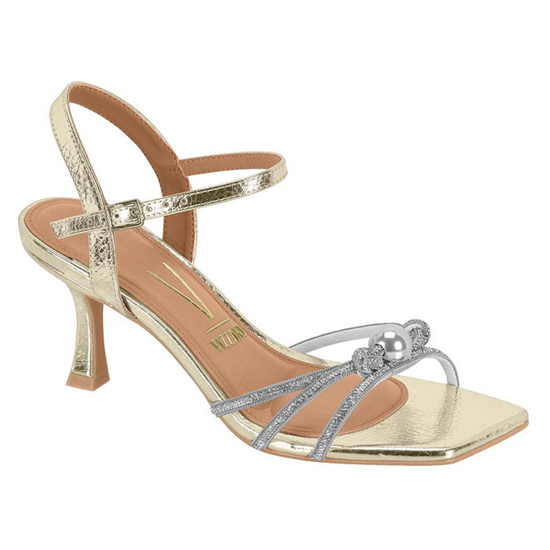 Gold Ankle Straps Heels