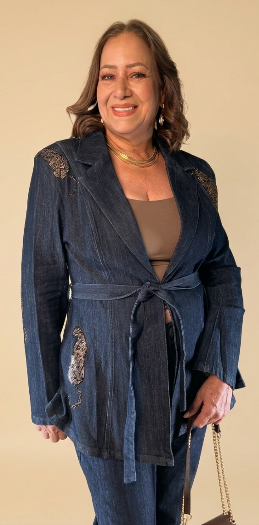 Dark-Wash Denim Jacket