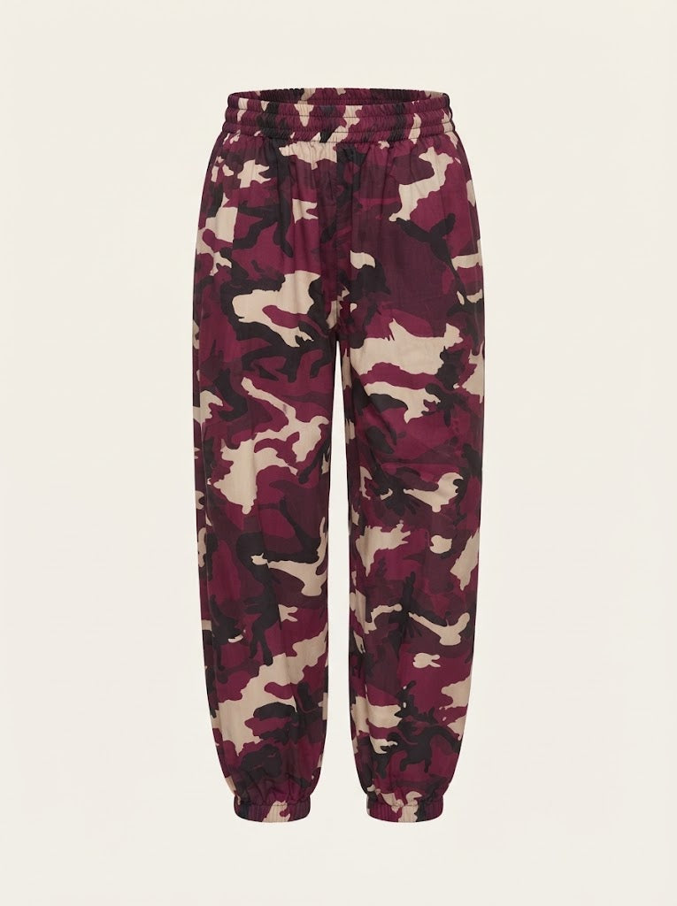 Camouflage Print Joggers