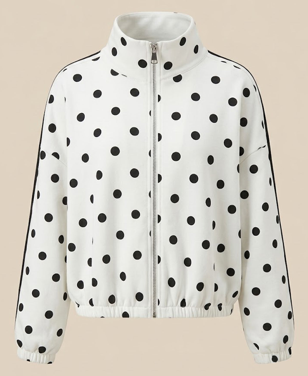 Polka Dots Zip Jacket