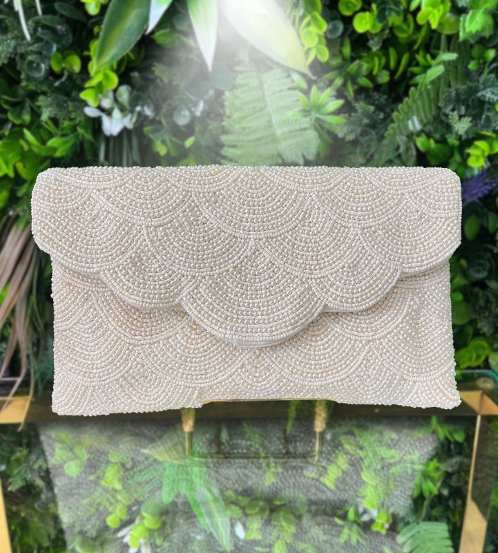 Creme Purse