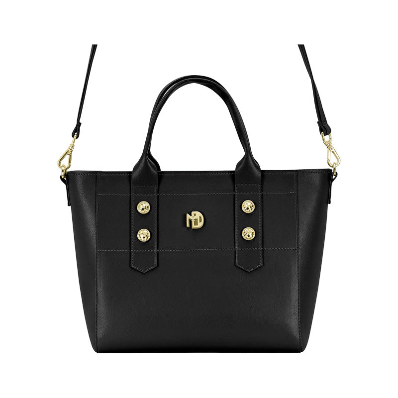 Black Straps Handbag