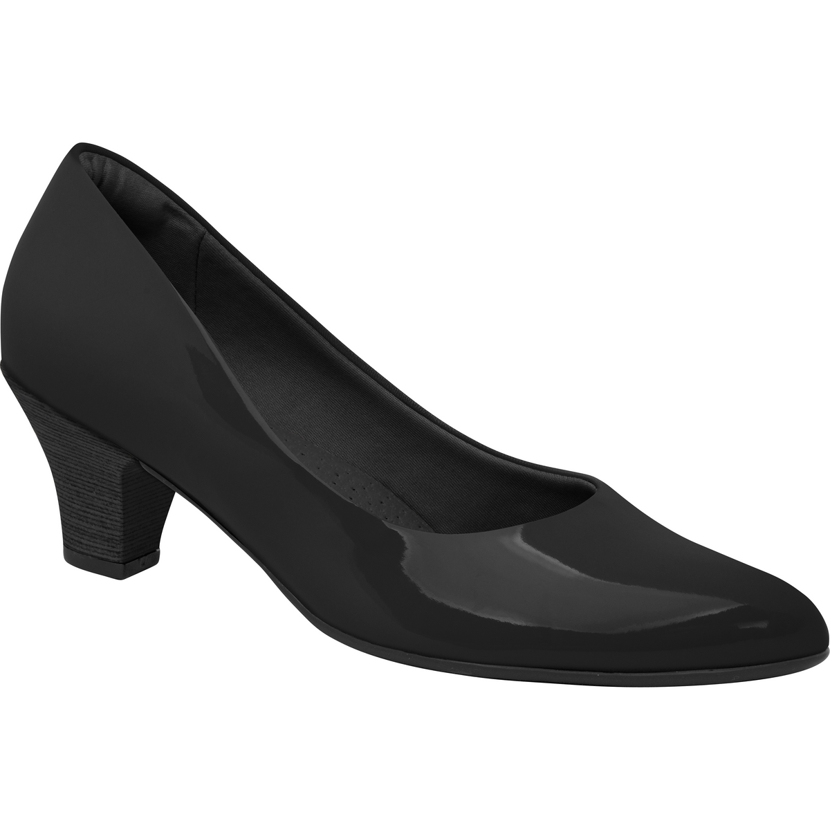 Glossy Block Heels
