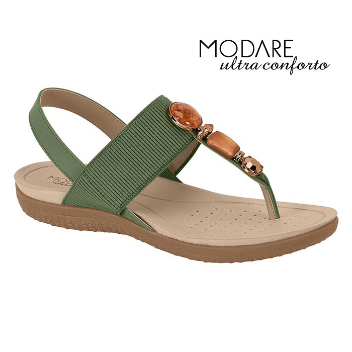 Olive Gem Sandals