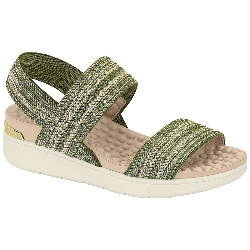 Green Strappy Sandals