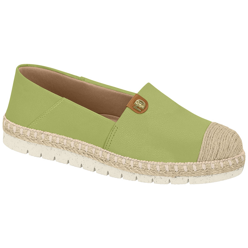 Green and Beige Espadrilles