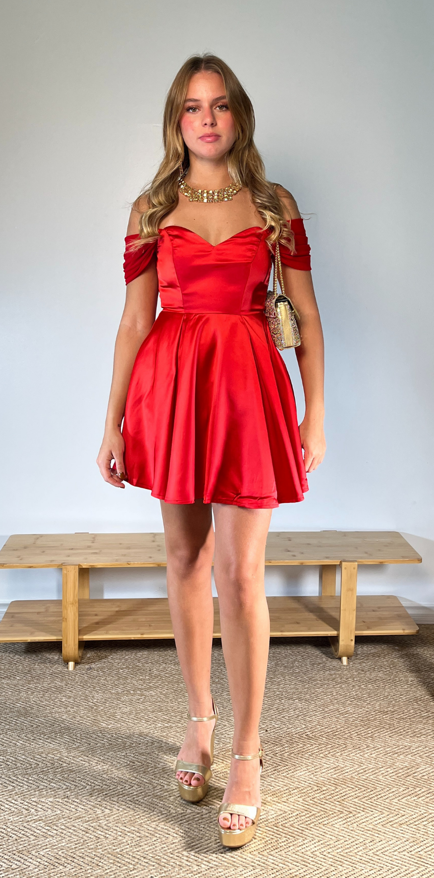 Red Cocktail Dress