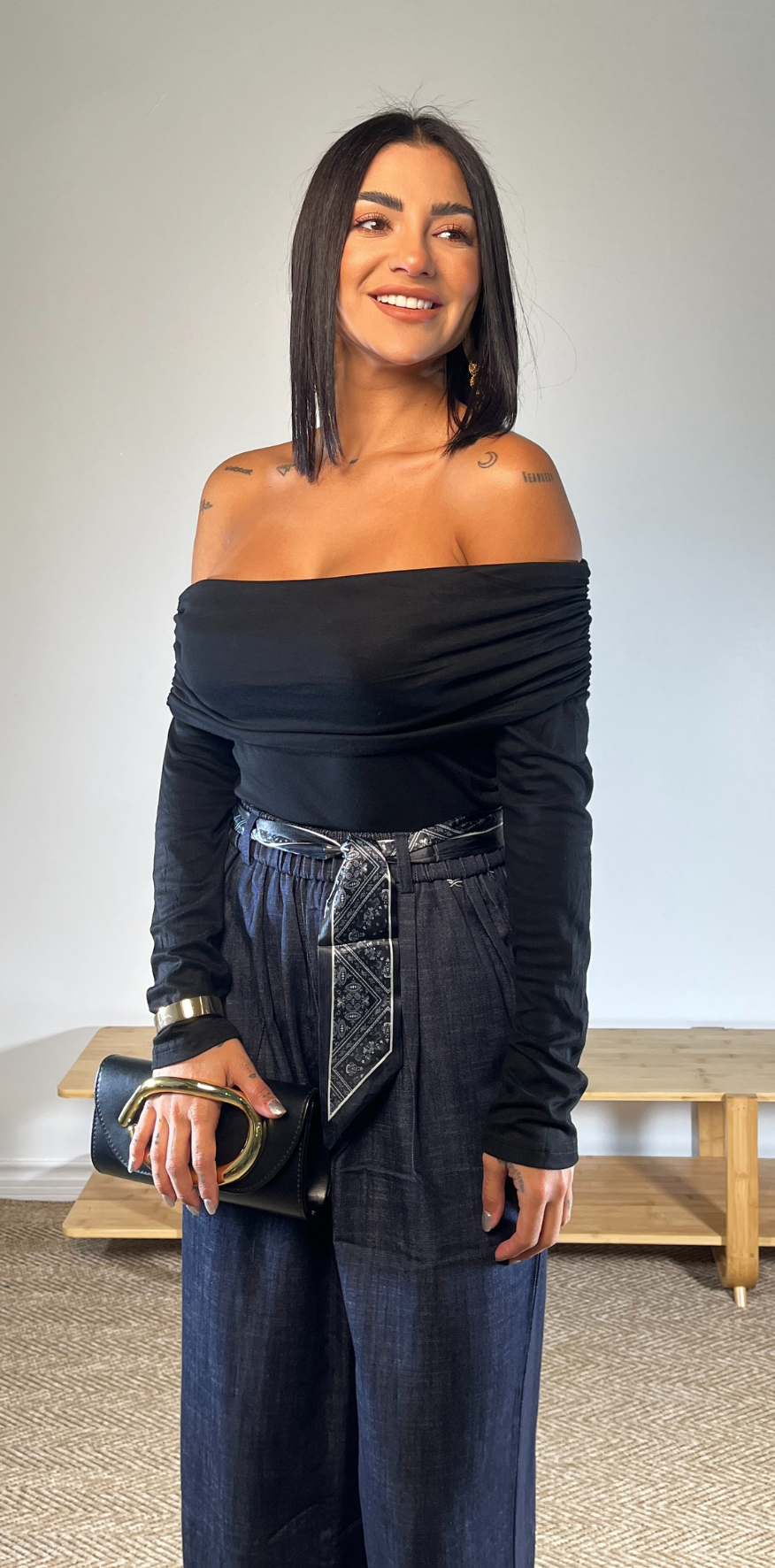 Black Long Sleeve Blouse