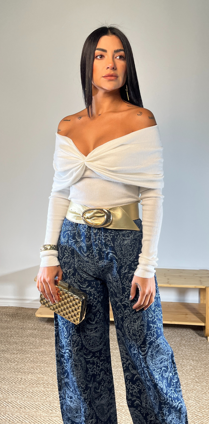 White Long Sleeve Blouse