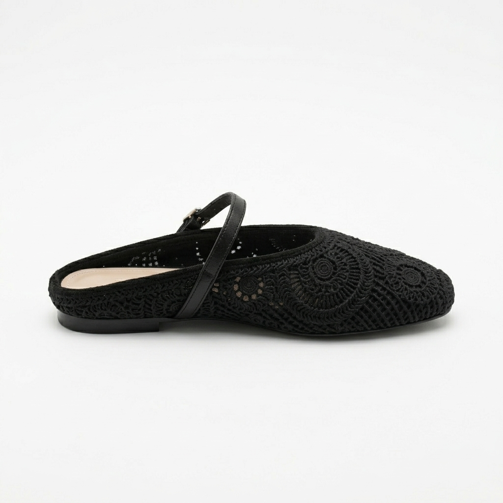 Crochet Detail Shoes