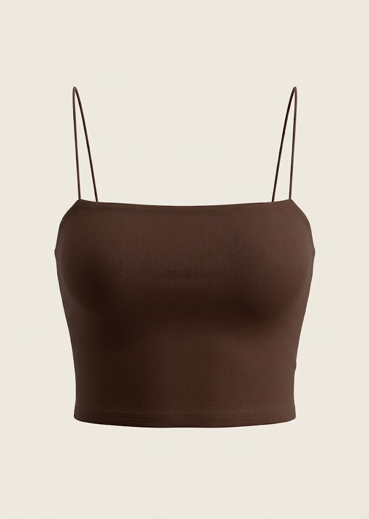 Spaghetti Strap Crop Top